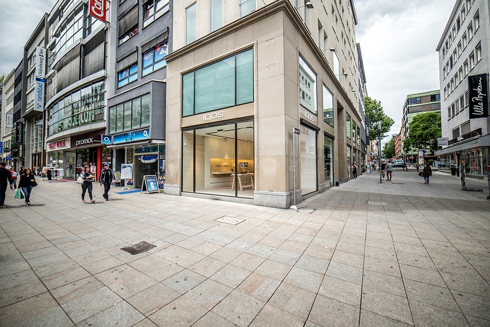THE SECRET BEHIND THE IQOS STORES