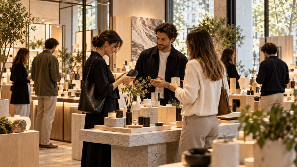 Flexible physical retail and pop-up formats